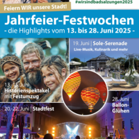 Unsere Informationen zur 1250-Jahrfeier zum Download